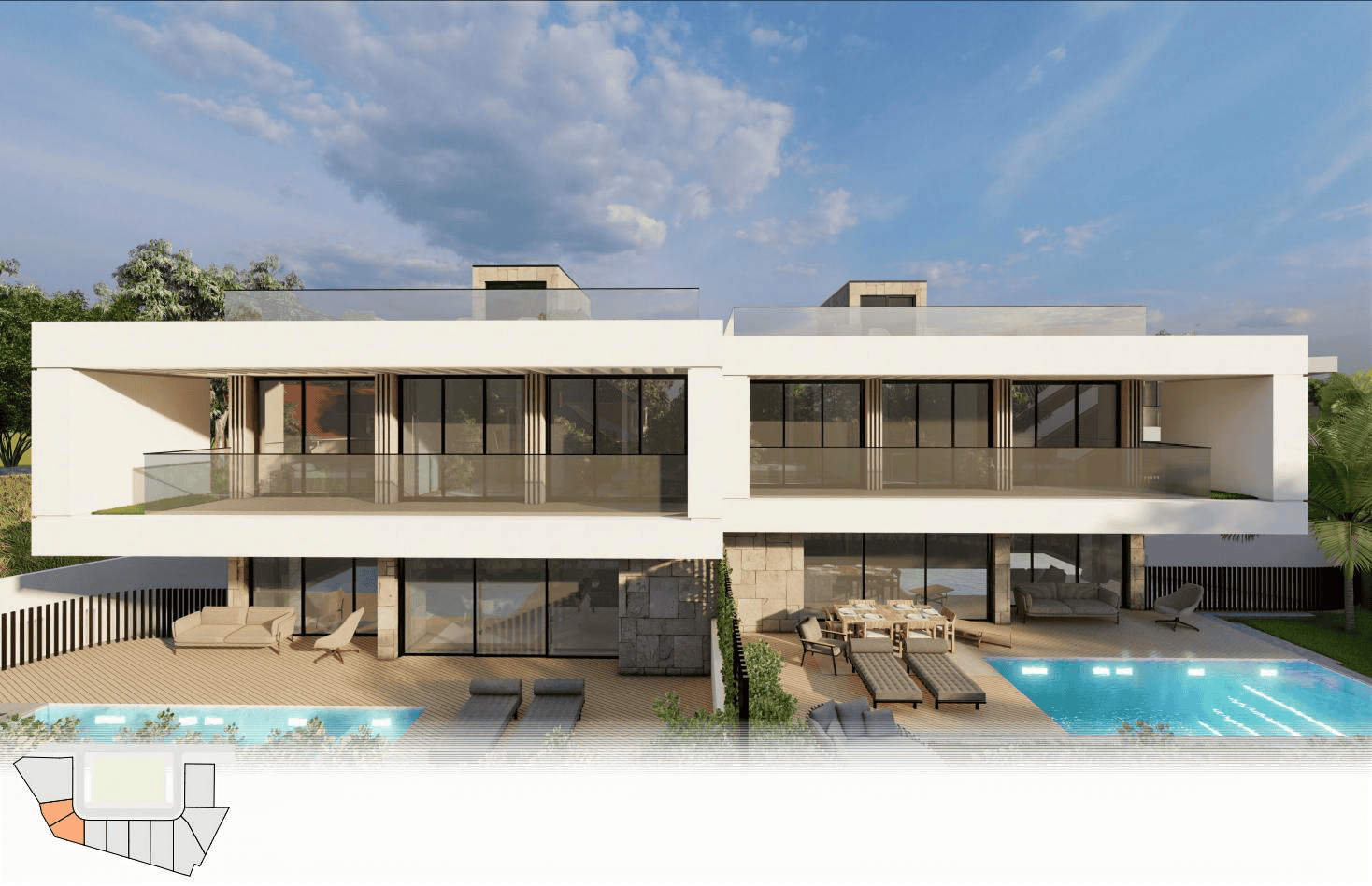 Modern semi-detached villa in Loulé Algarve